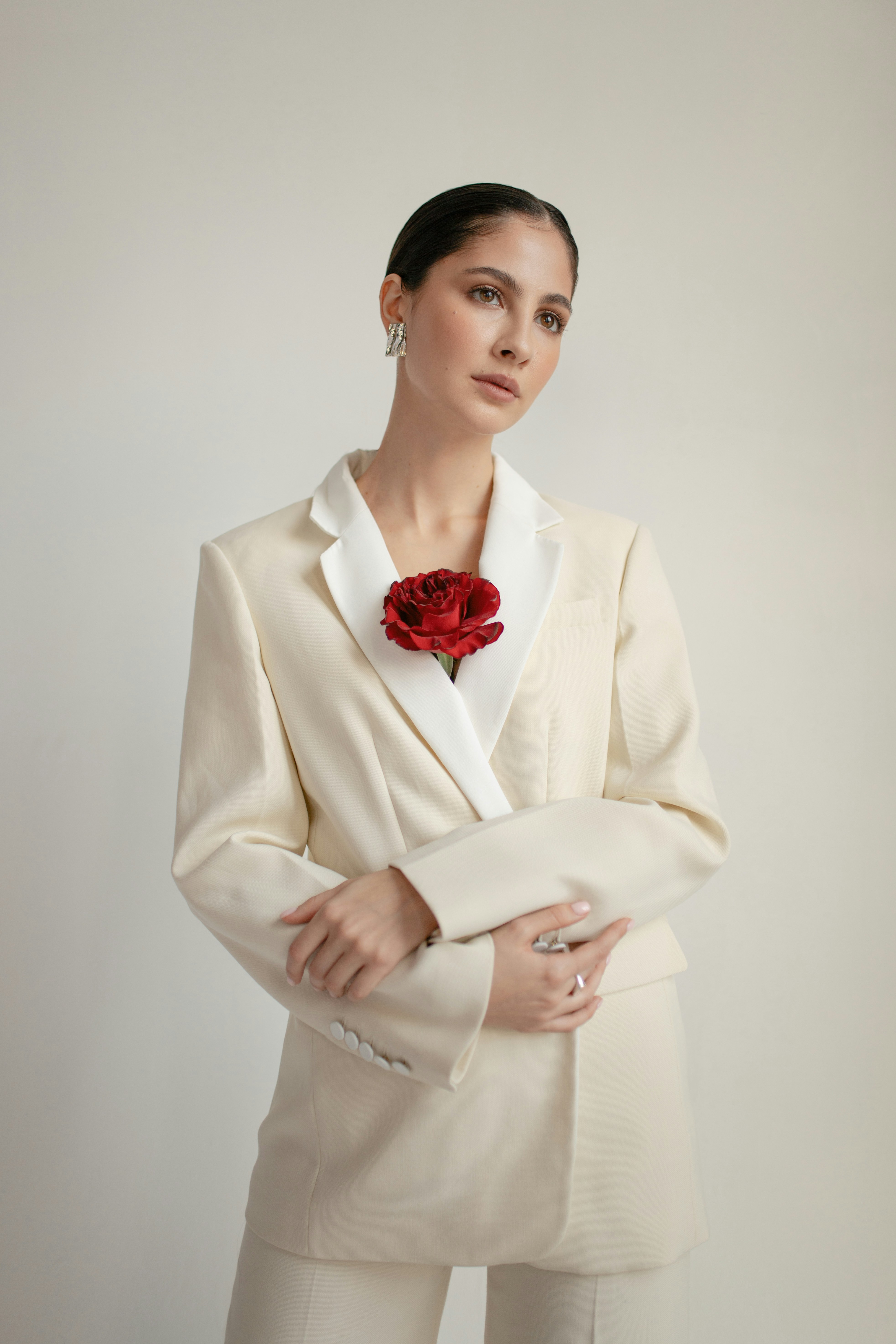 Tailored Cream Blazer